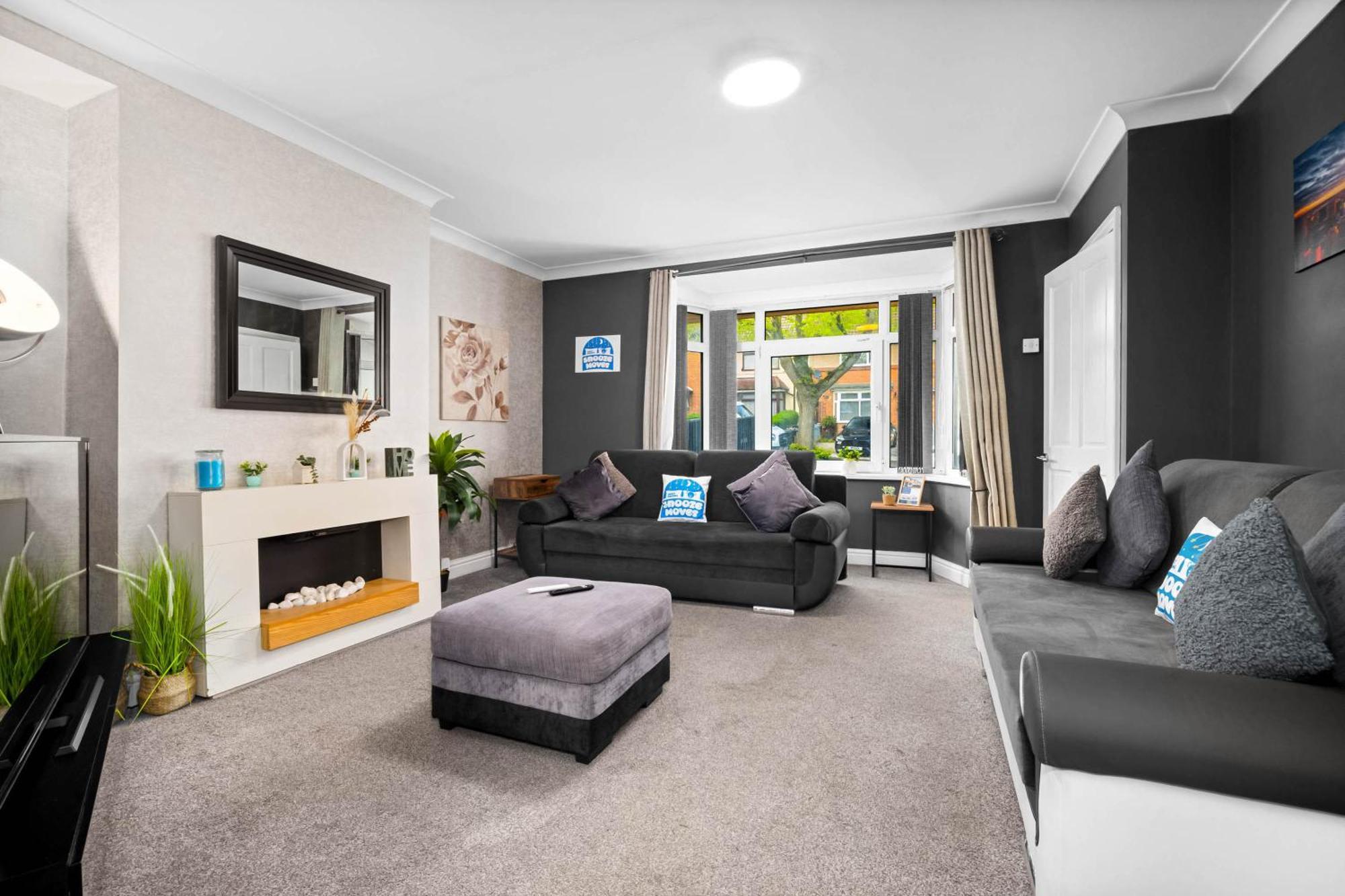 Stylish 3 Bedroom Home Away From Home Birmingham Eksteriør bilde