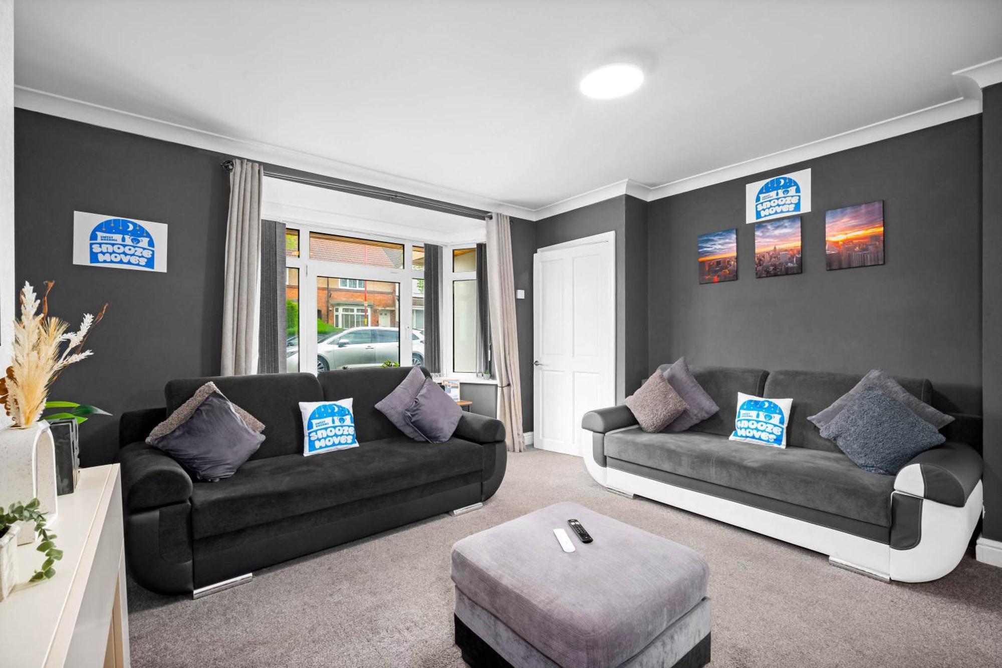 Stylish 3 Bedroom Home Away From Home Birmingham Eksteriør bilde