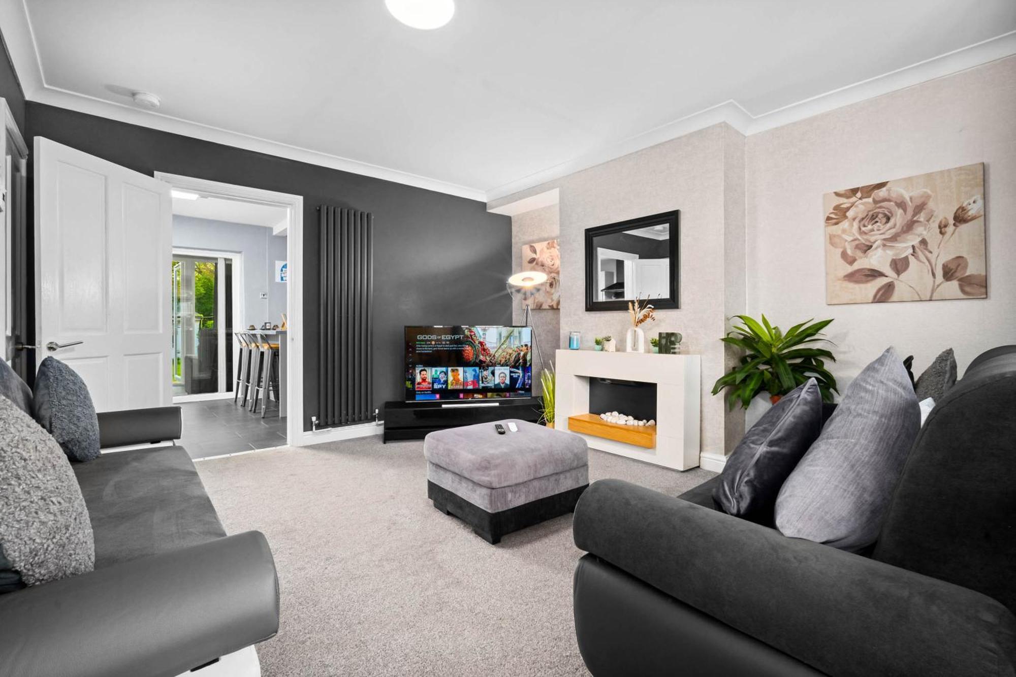 Stylish 3 Bedroom Home Away From Home Birmingham Eksteriør bilde