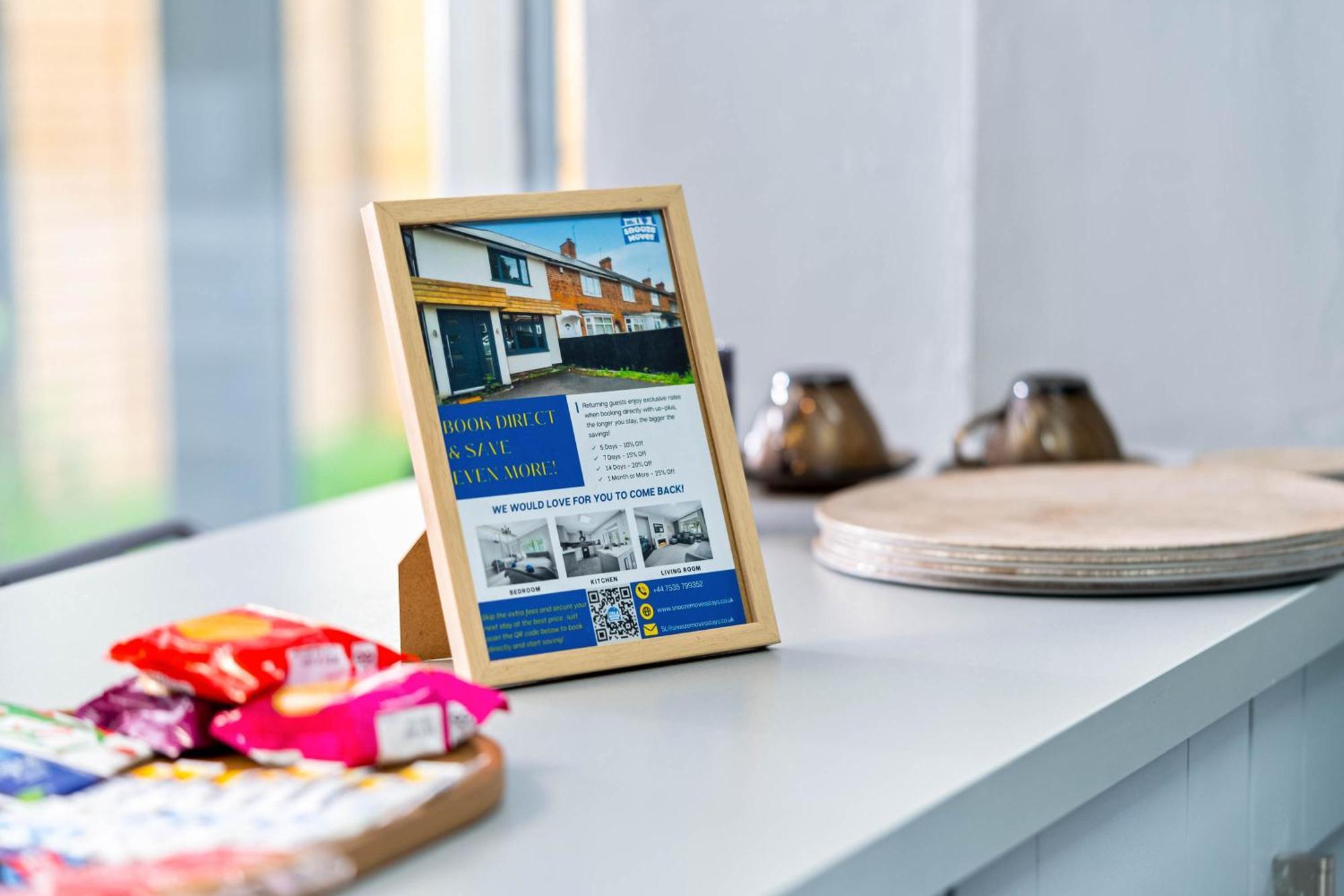 Stylish 3 Bedroom Home Away From Home Birmingham Eksteriør bilde